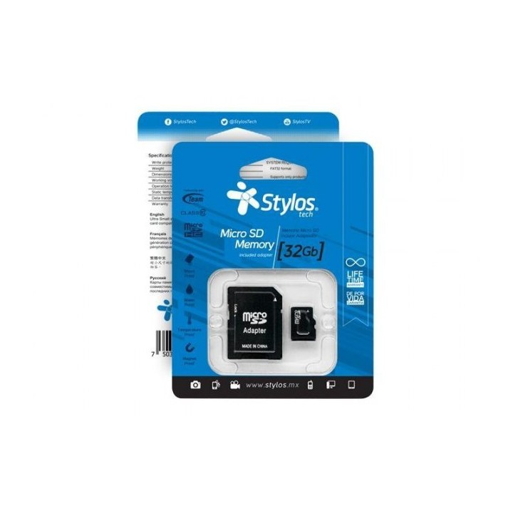 Memoria Micro SD Stylos STMS321B