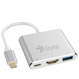 Hub 3 en 1 Stylos STCBHUB31S