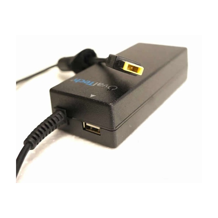 Adaptador para Computadora Portatil OVALTECH adaptador para Computadora Portatil 20V/3.25AH + USB