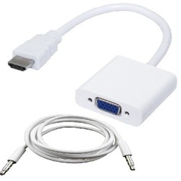 Convertidor HDMI a VGA BROBOTIX 110964B