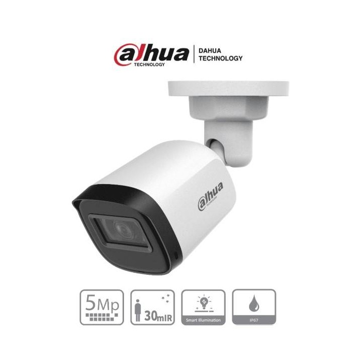 Cámara Bala Análoga Dahua Technology DH-HAC-B1A51N-U-0280B