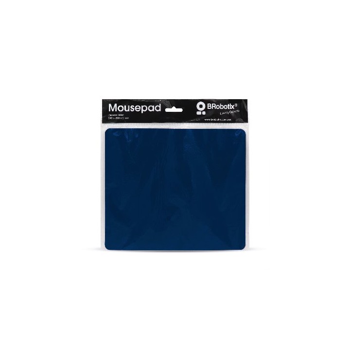 Mouse Pad Ultra Delgado Azul Marino con Bolsa BROBOTIX 695157