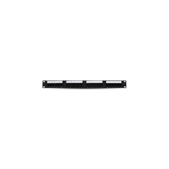 PANEL DE PARCHEO 24 PTOS CAT6 BROBOTIX 497608