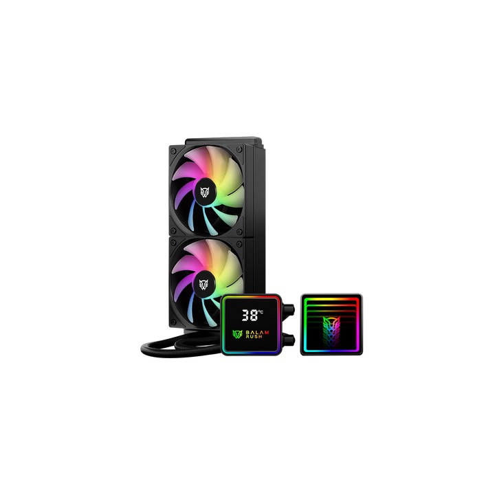 Enfriamiento y Ventilación Balam Rush CRYO PRISM 240 BLACK