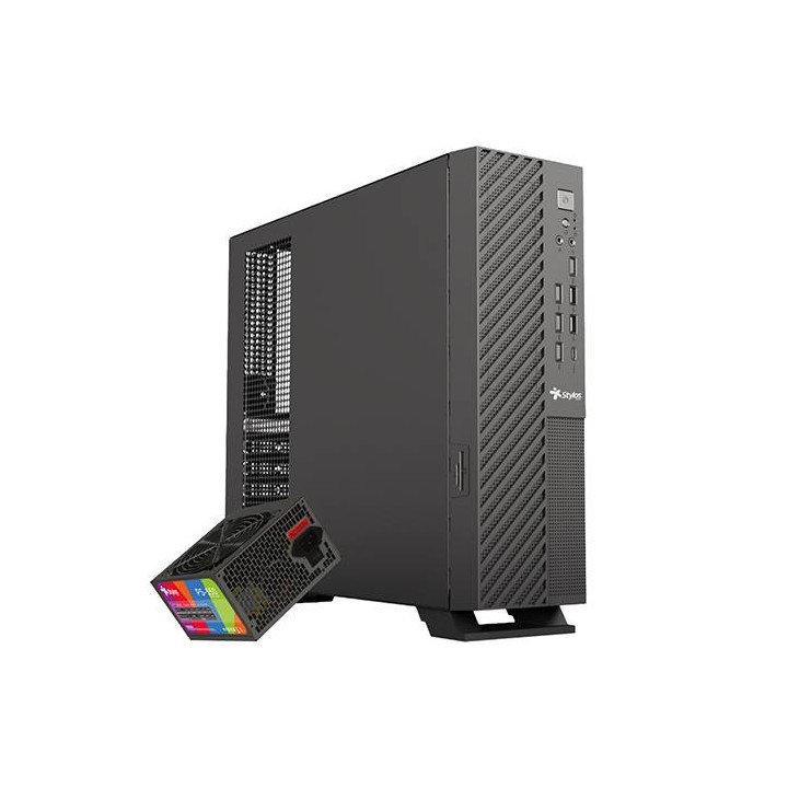 Gabinetes para computadoras Stylos STGAMN1B