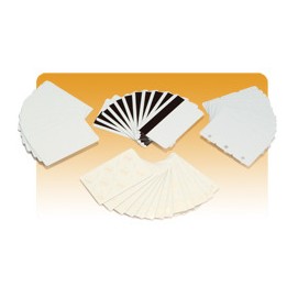 Zebra Tarjeta de PVC con Adhesivo en Reverso ZEBRA 104523-010