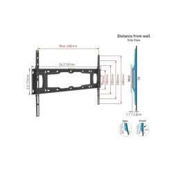Soporte para TV BARKAN E400+