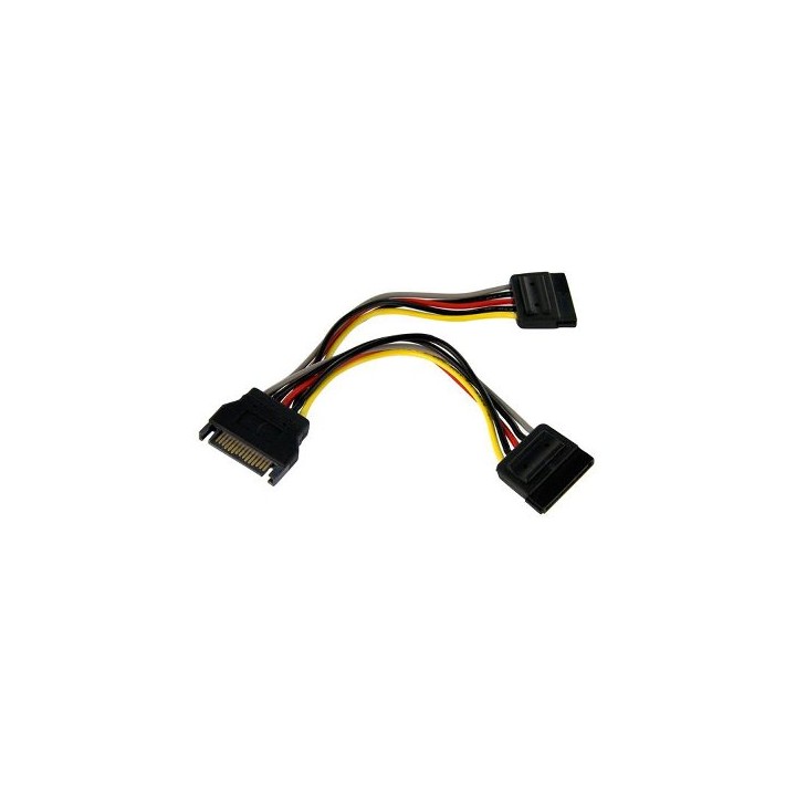 CABLE SATA P/CORRIENTE DOBLE A.6 BROBOTIX 180824