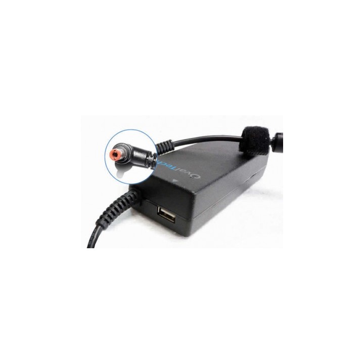 Adaptador para Computadora Portátil OVALTECH 20V/4.5AH C/Blister + USB