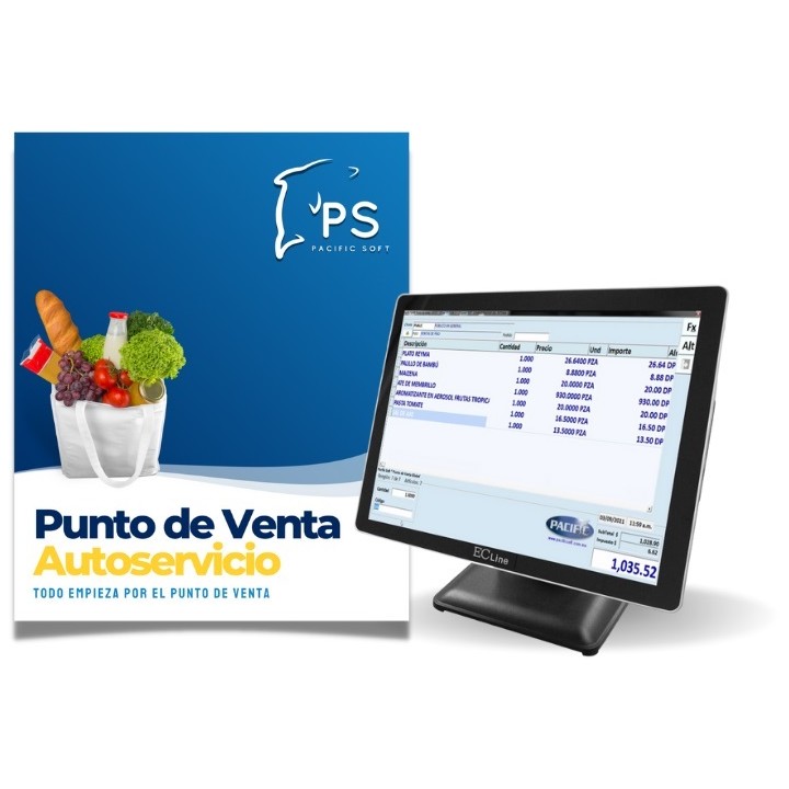 Punto de Venta para Autoservicios PACIFIC SOFT SF020