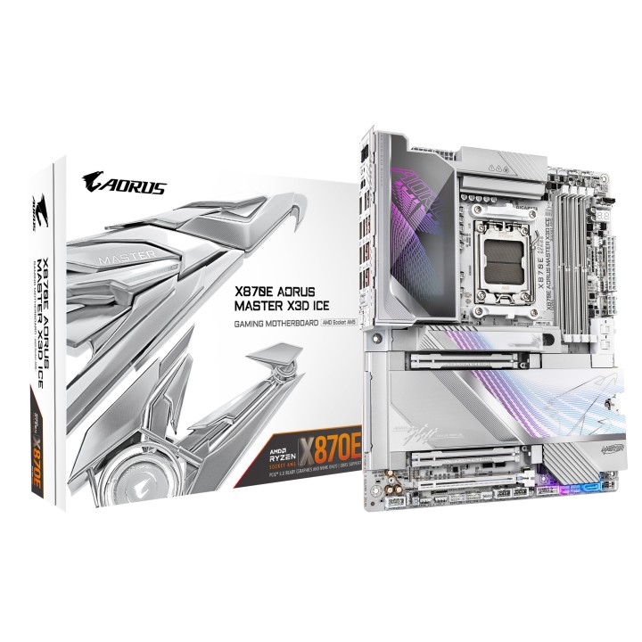 Motherboard GIGABYTE X870E A MASTER X ICE