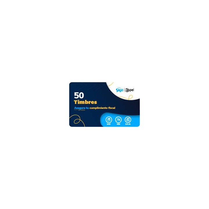 Timbres Fiscales ASPEL FACTE/50 Electrónicos