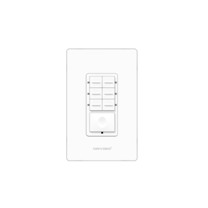 Botonera de 7 Escenas Inteligente ZIGBEE Orvibo T10S7ZW-1UO
