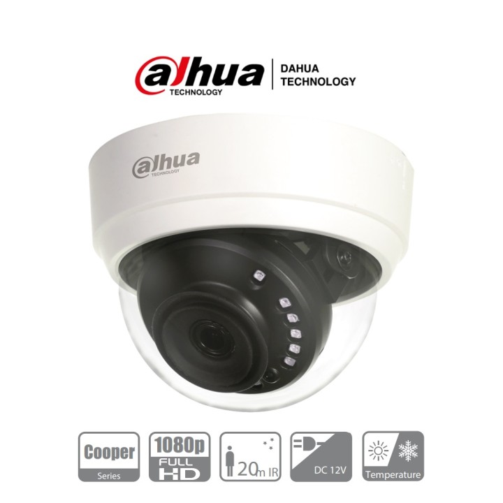 Cámara Domo Dahua Technology DH-HAC-D1A21N-0280B