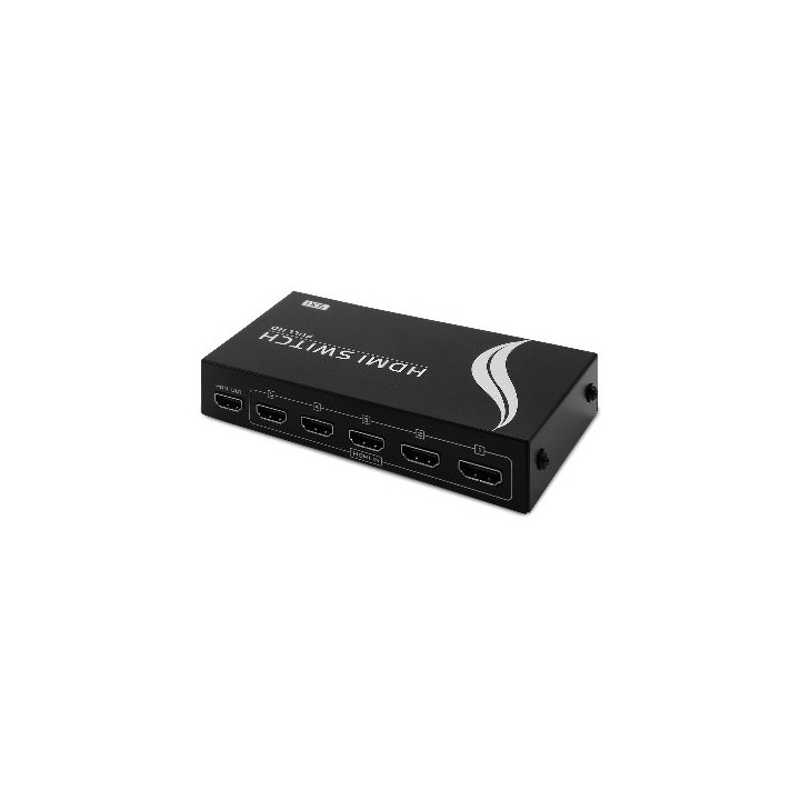 Multiplexor Manual HDMI de 5 Dispositivos BROBOTIX 963684