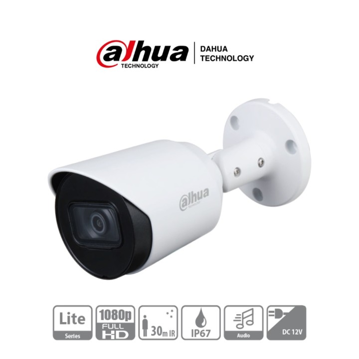 Cámara Bala Dahua Technology DH-HAC-HFW1200TN-A-0280B-S4