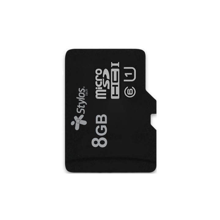 Memoria Micro SD 8GB Stylos STMSDS1B