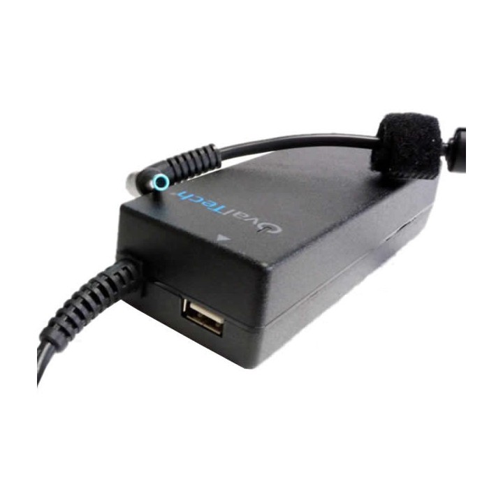 Adaptador para Computadora Portatil OVALTECH 19.5V/4.62AH C/Blister + USB