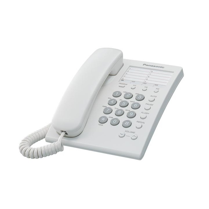 Teléfono Analógico PANASONIC KX-TS550MEW